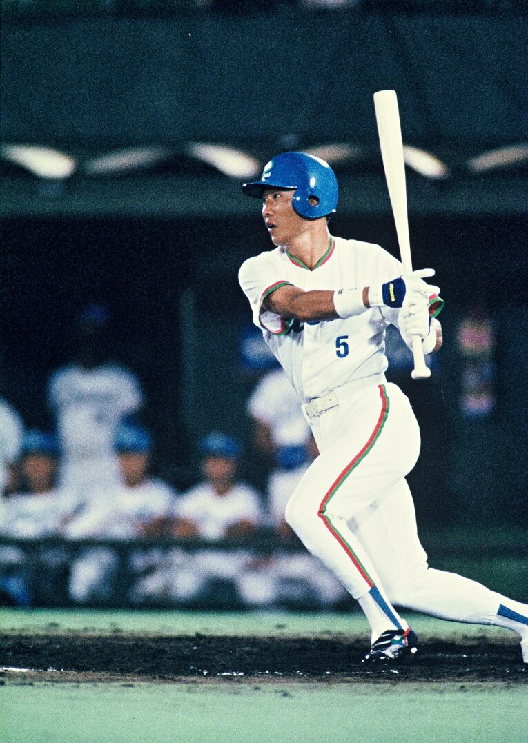 西武の現監督を務める辻発彦の現役時代　©BUNGEISHUNJU