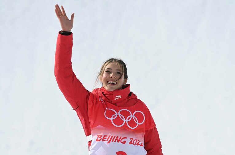 4年前の北京五輪では中国代表として金2つ、銀1つのメダルを獲得したグー　©JMPA