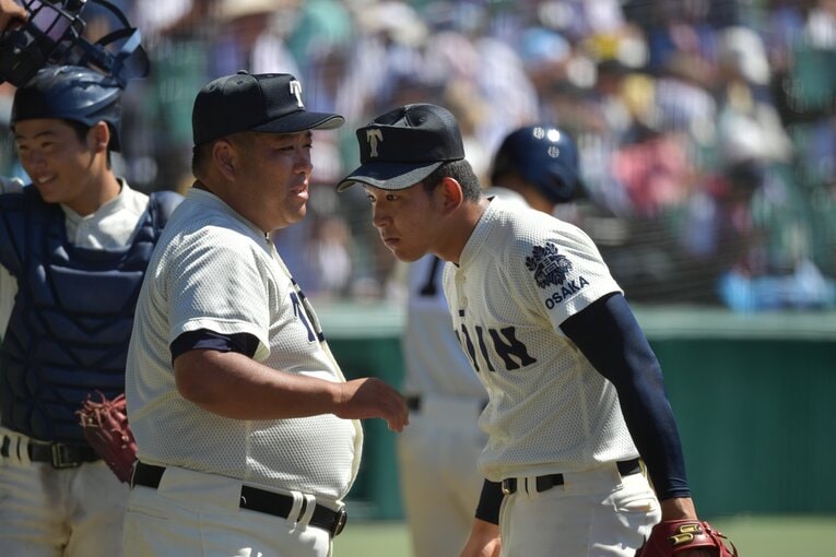 準々決勝の対浦和学院戦　©Hideki Sugiyama