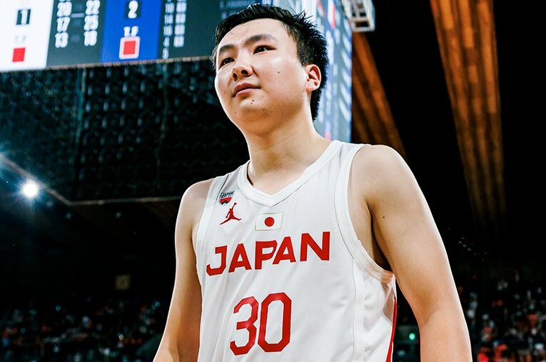 W杯フィンランド戦で大活躍を見せた富永啓生。父が語る素顔とは ／ photograph by Kiichi Matsumoto