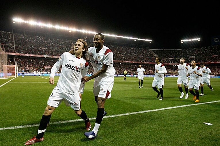 セルヒオ・ラモスやダニエウ・アウベスらを輩出。若林氏が渡西した当時はディエゴ・カペルら有能な選手を揃えていた　ⒸGetty Images