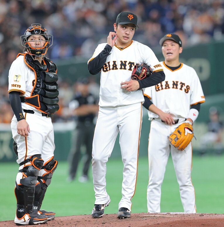 オープン戦の最終登板となった23日のロッテ戦では5回途中で降板するも手応えをつかんだという石川　©︎SANKEI SHIMBUN