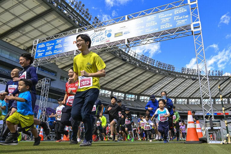 「田澤廉に勝った男がまさかのブレーキで…」第10回NumberDo EKIDEN＆エンジョイランに集まった笑顔のランナーたち【大会レポート】(34)