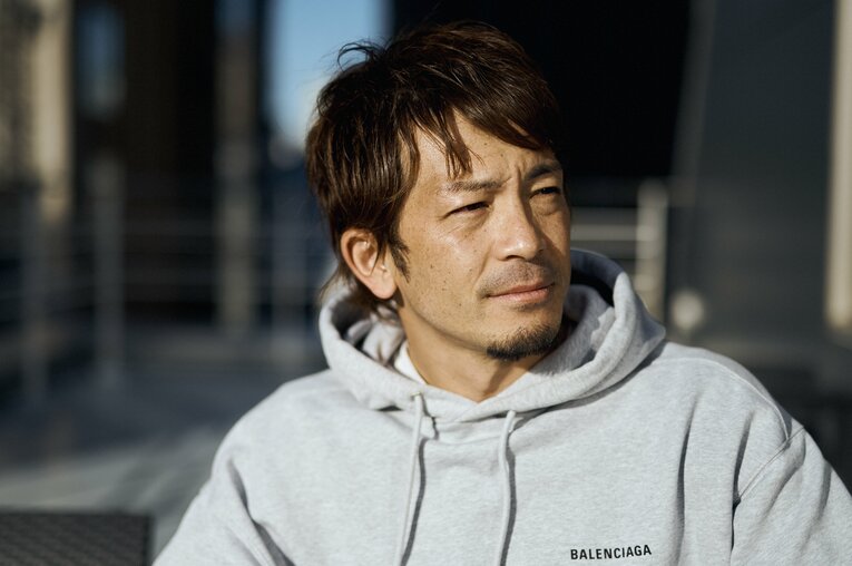 2021年オフ撮影の松田　 ©Ichisei Hiramatsu