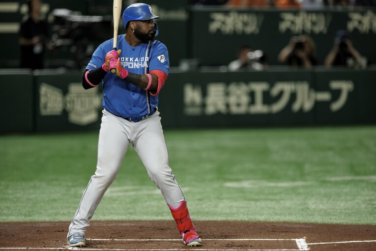 日本ハムのレイス　©Hideki Sugiyama