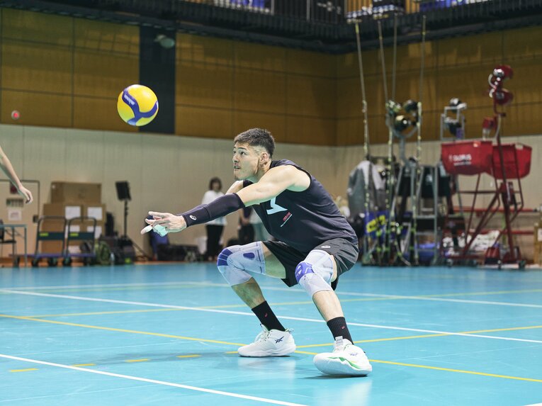 高橋健太郎（日本代表合宿の練習風景）©︎Yuki Suenaga