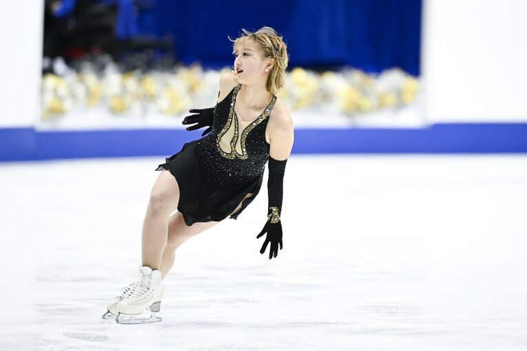 全日本選手権フリーの演技　©︎Asami Enomoto