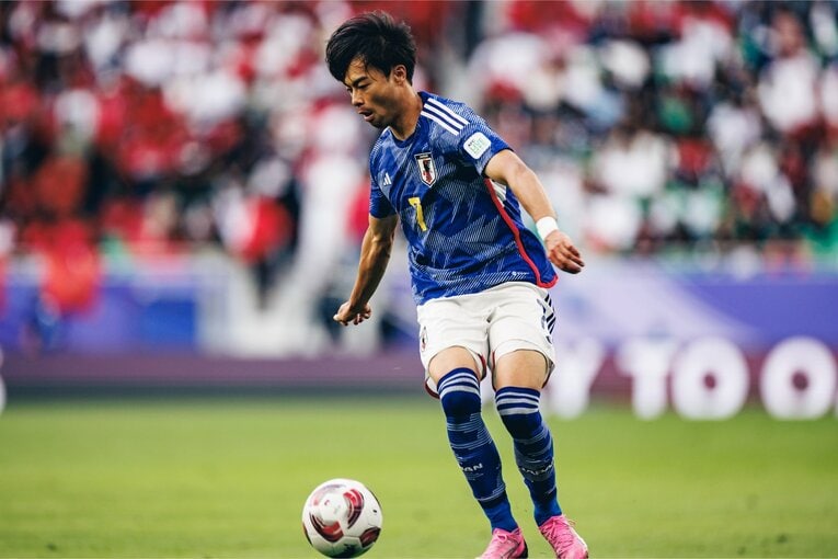 アジア杯バーレーン戦「三笘の超幻惑ドリブル」写真セレクション（全20枚中の6枚目）　©Kiichi Matsumoto　