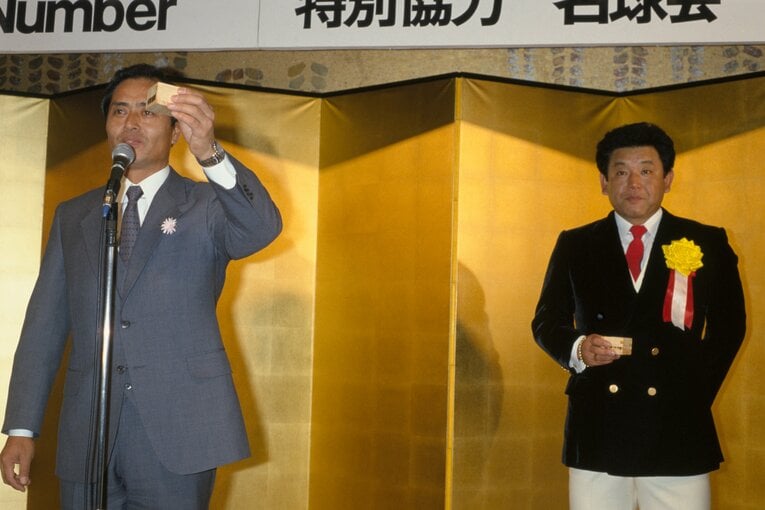 “昭和の風格”江夏豊のレア写真の数々　©Sports Graphic Number