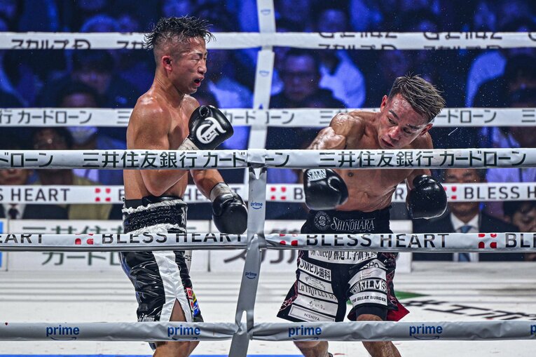 井上拓真vs.堤聖也（WBA世界バンタム級タイトルマッチ）©Takuya Sugiyama