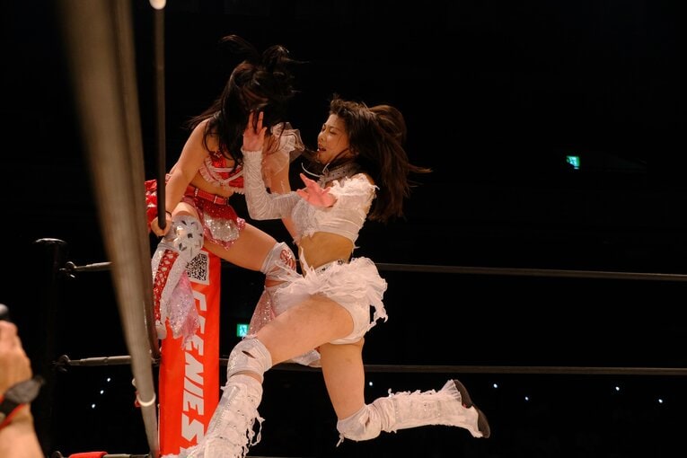 高校3年生の女子プロレスラー・心希（しんの）【スワイプするとそのほかの写真もご覧になれます】©Norihiro Hashimoto