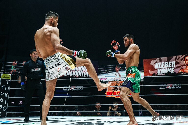 『RIZIN男祭り』クレベル・コイケvs.ラジャブアリ・シェイドゥラエフ　©RIZIN FF