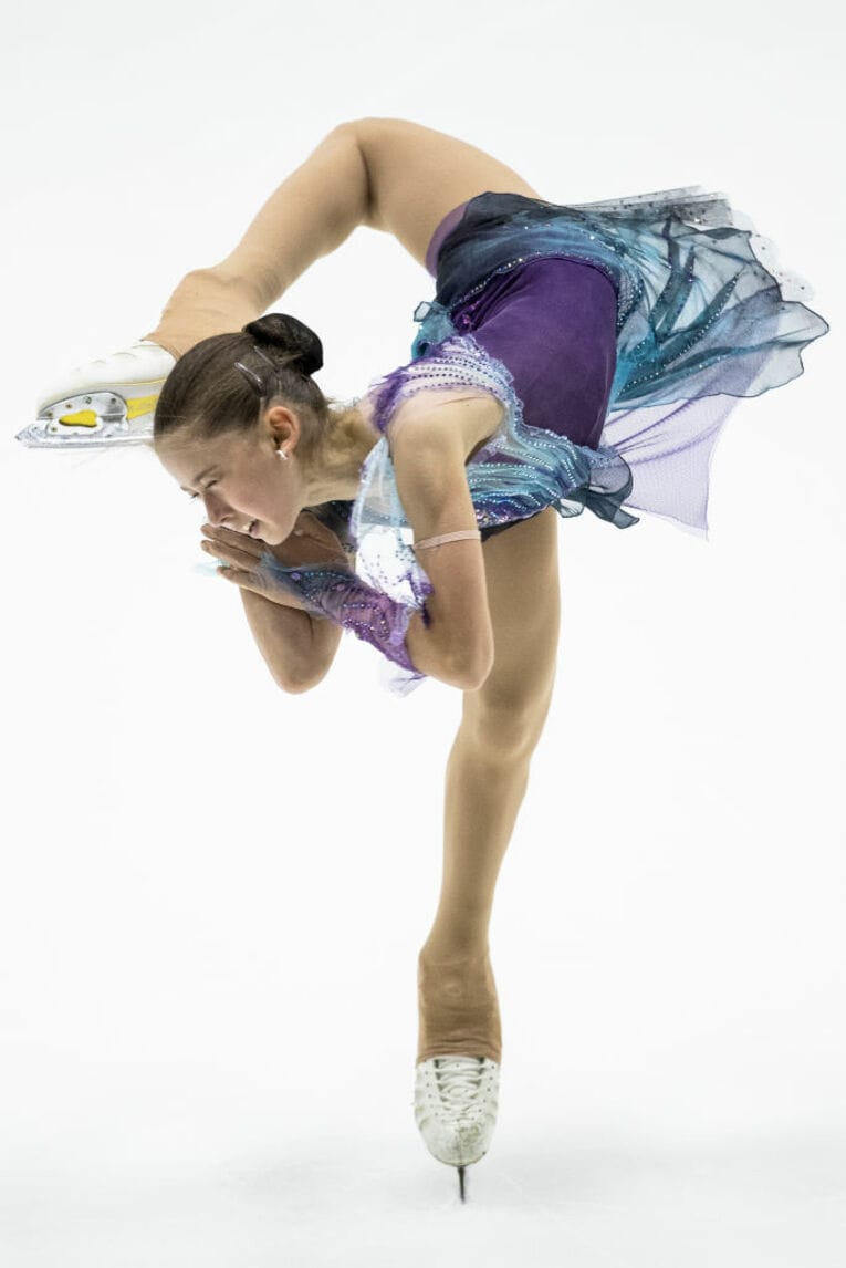 2019年のワリエワ　©Getty Images