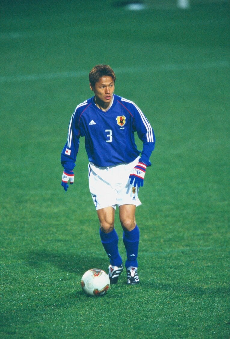 じつは見たことない…「次期日本代表監督」大岩剛U-21日本代表監督の現役時代（写真は右に続きます）　©Kazuaki Nishiyama
