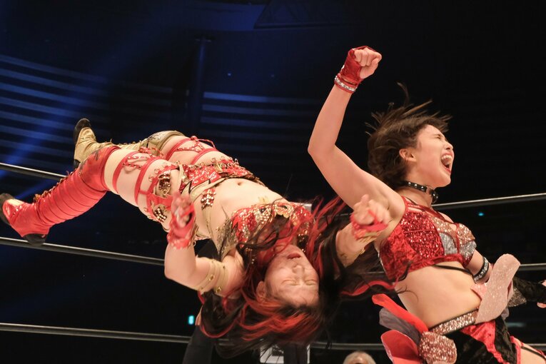 “元アイドルのパワーファイター”ひめか覚醒の日…父の死を乗り越え、スターダムリーグ戦で林下詩美にも勝利「もうクヨクヨしてられない」(62)