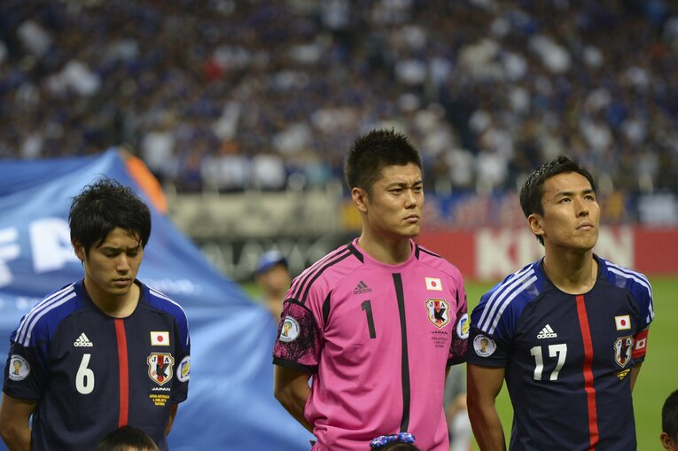 2013年6月、アジア最終予選　©Asami Enomoto