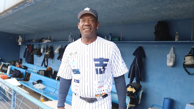 61歳になったブライアント（※写真をクリック、スワイプすると近鉄時代のブライアントもご覧になれます） ©Kou Hiroo