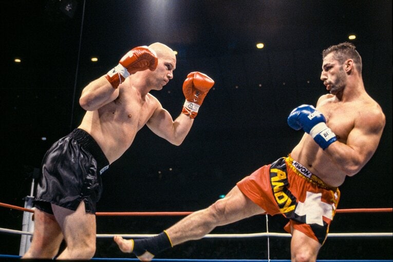 1996年のk-1GPにて初優勝を果たしたアンディ・フグ