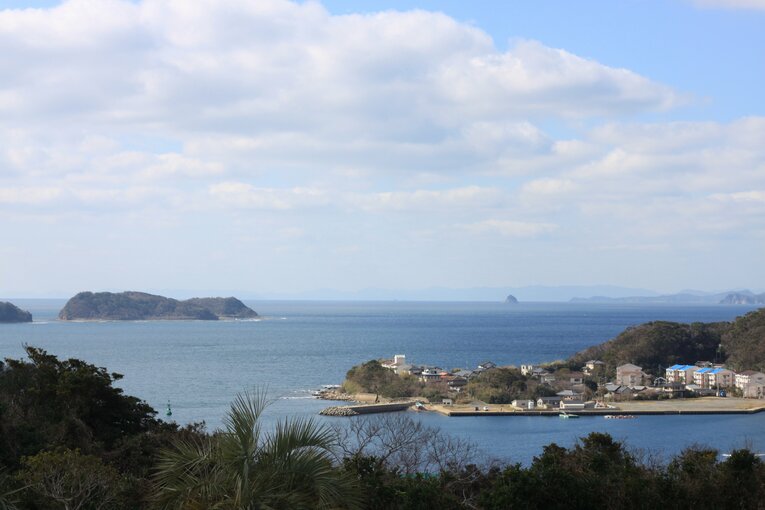 島内には、いたるところに絶景ポイントがある