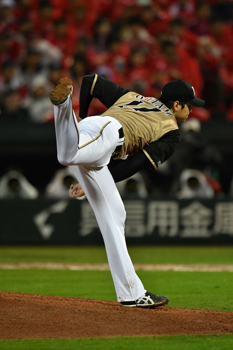 プロ4年目（2016年）の大谷翔平　©BUNGEISHUNJU