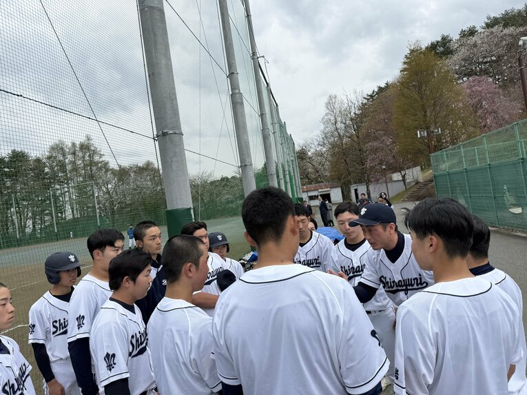 【盛岡白百合学園】野球部の様子　©Yuji Yanagawa