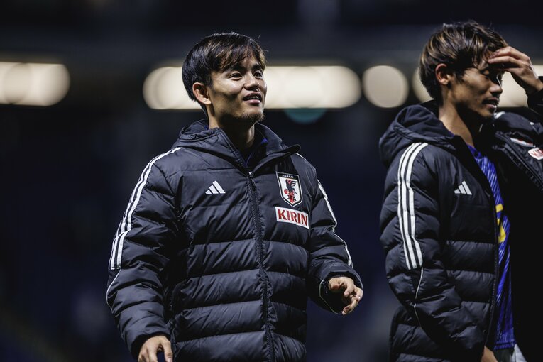 久保建英（レアル・ソシエダ）もピッチに立つことはなかった　©Kiichi Matsumoto