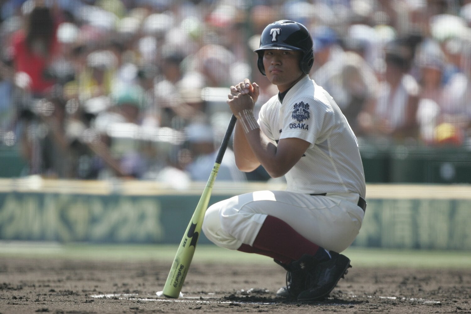 大阪桐蔭時代の平田良介　©BUNGEISHUNJU