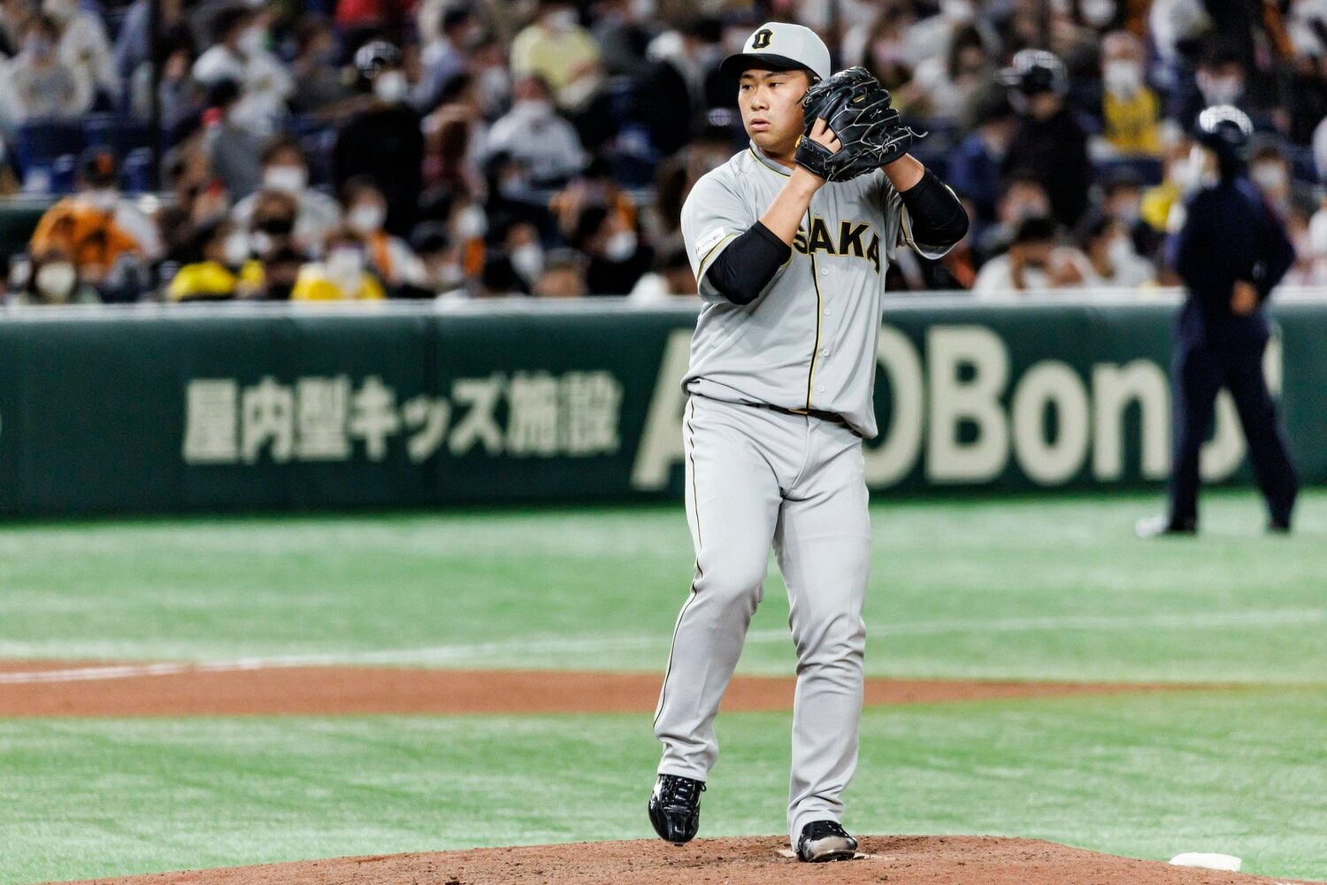 ドラフト3位で入団したルーキー・桐敷拓馬 ©Kichi Matsumoto