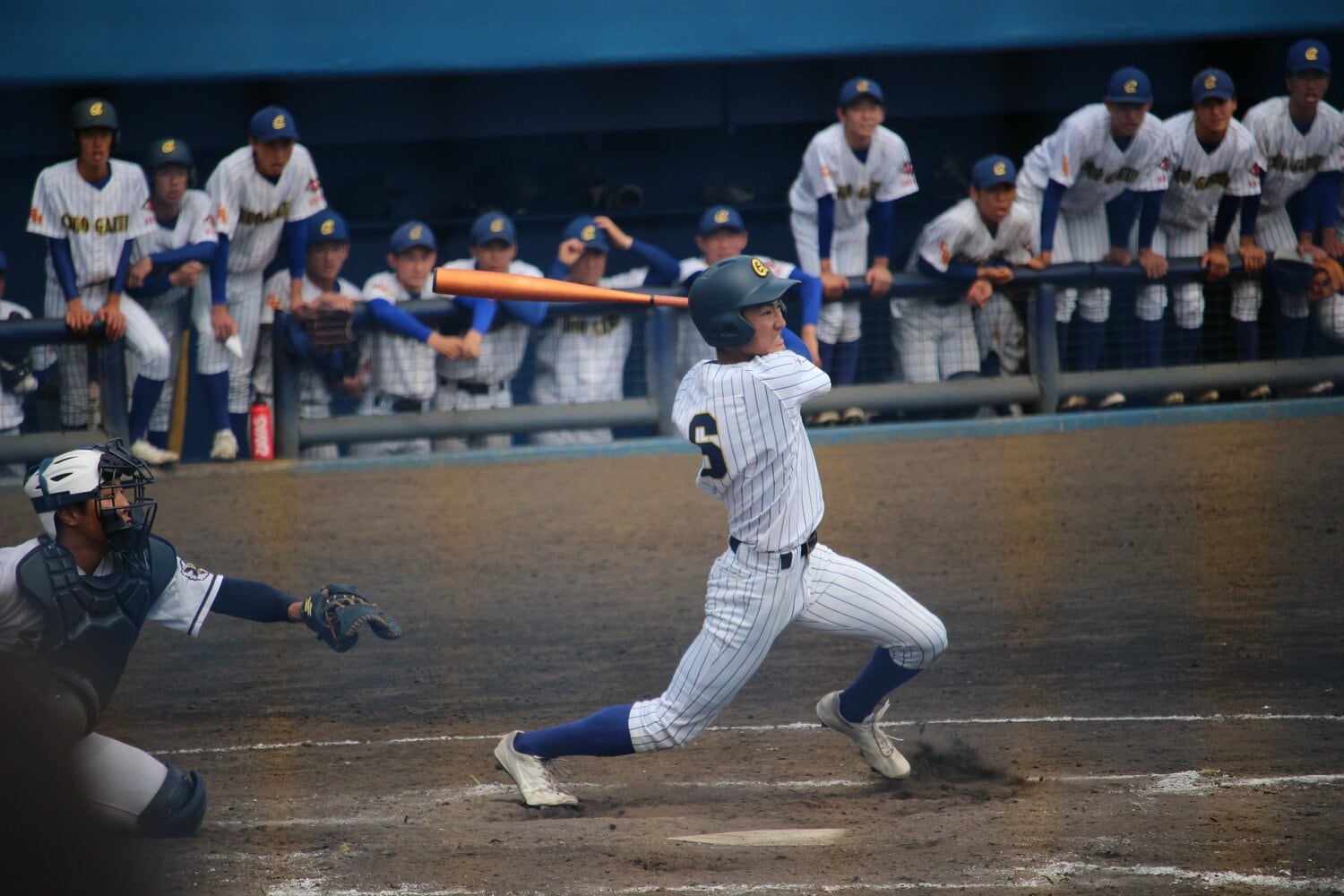 内野、外野、投手と高いレベルでこなすプロ注目選手の颯佐はクッキング部 ©︎Yu Takagi