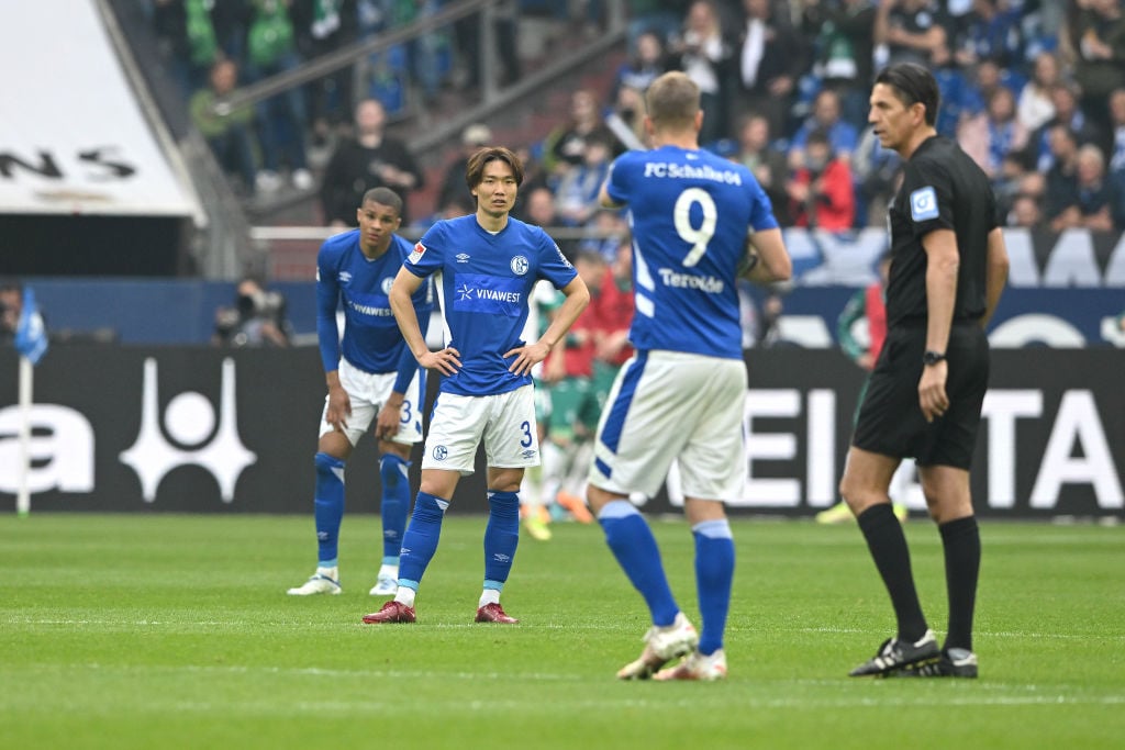 ブレーメン戦の板倉滉　©Getty Images