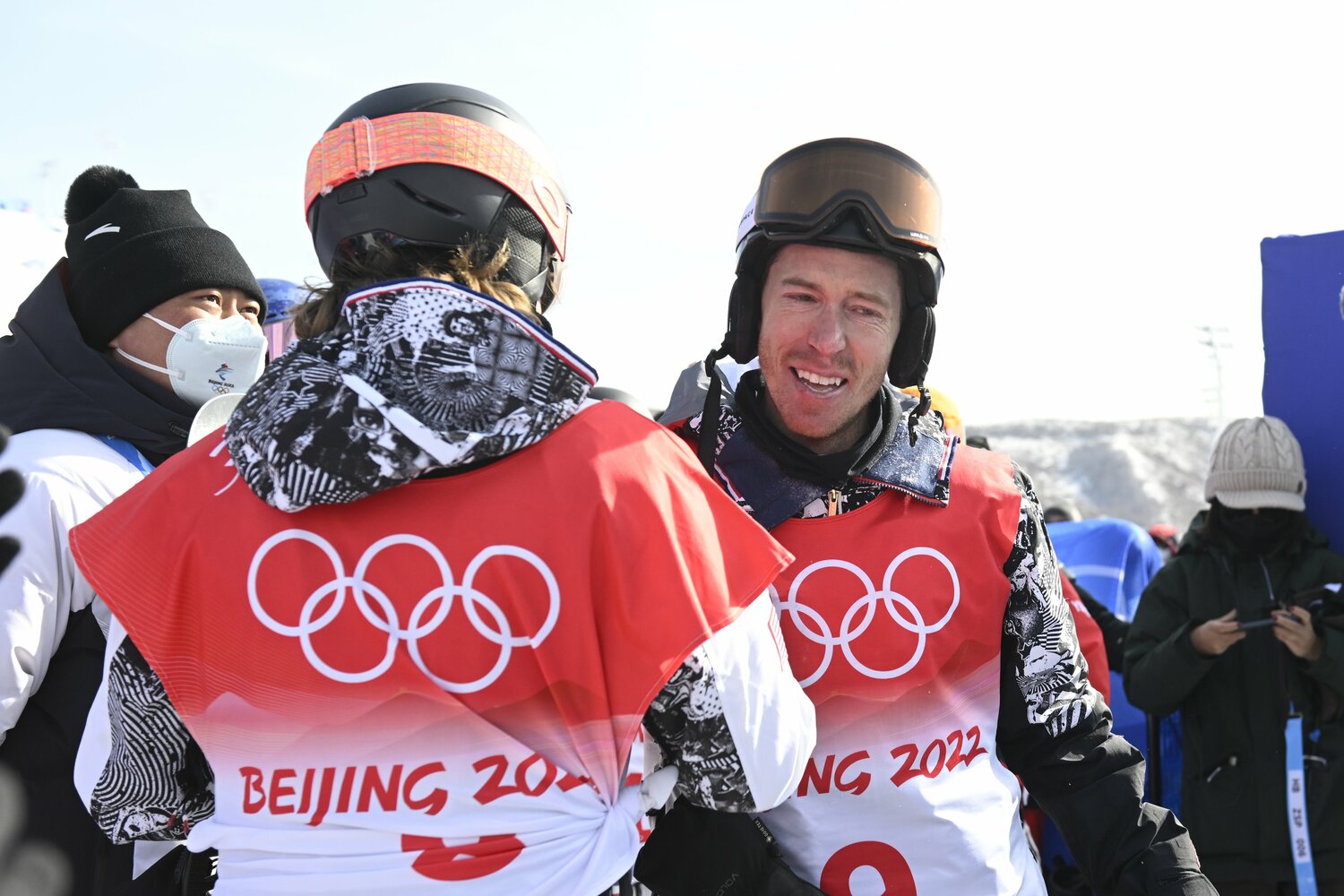 北京五輪を最後に引退したホワイト。ミラノ五輪にも姿を見せていた　©Asami Enomoto/JMPA
