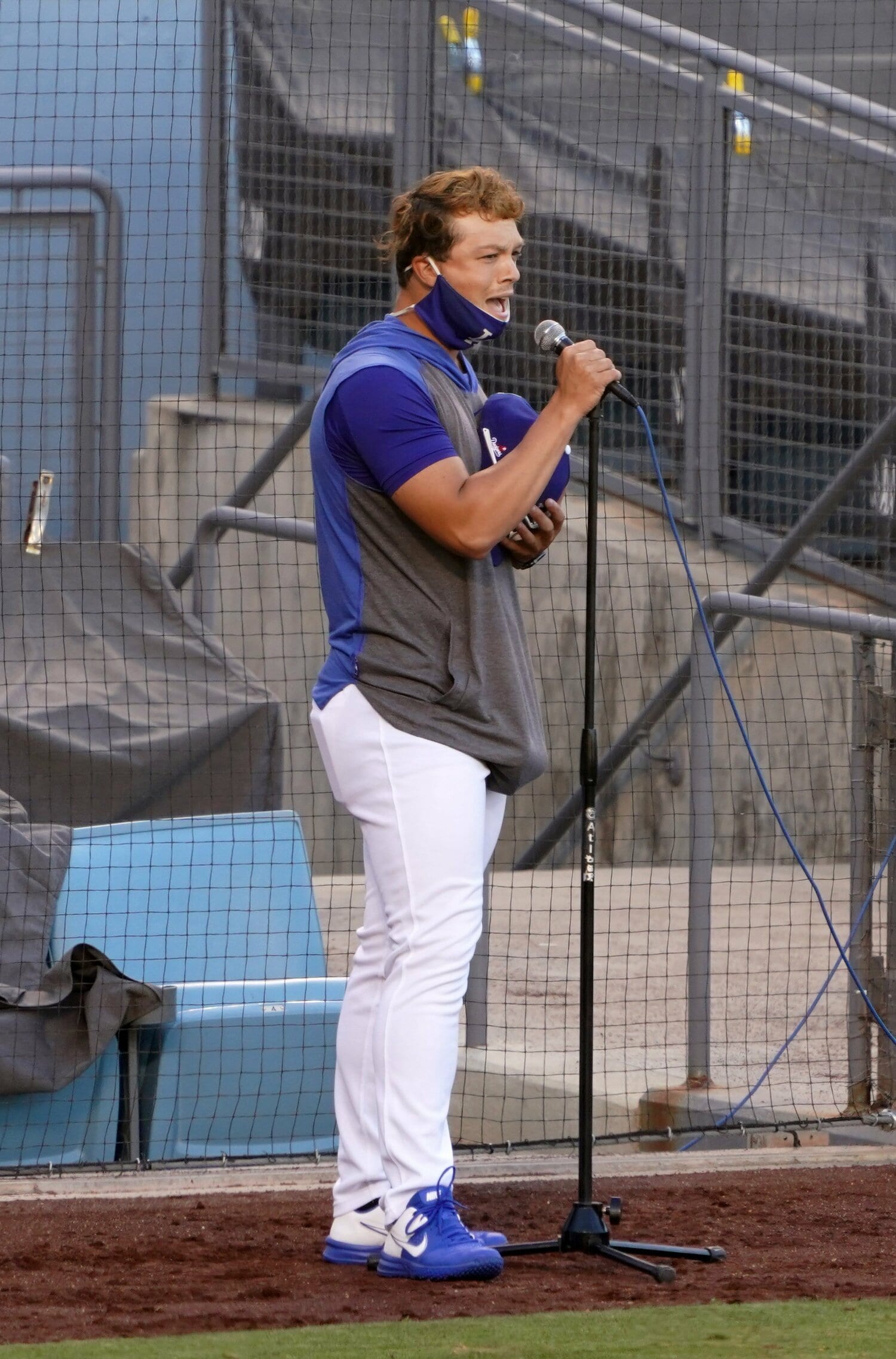 ドジャースのピッチング・ディレクター、ロブ・ヒル30歳（写真は2020年撮影）　©AFLO