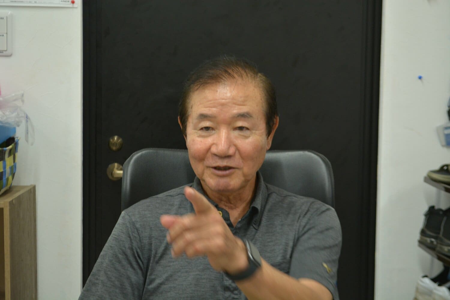 「外部の声は気にしてもしょうがない」と語る神谷監督　©Takarin Matsunaga