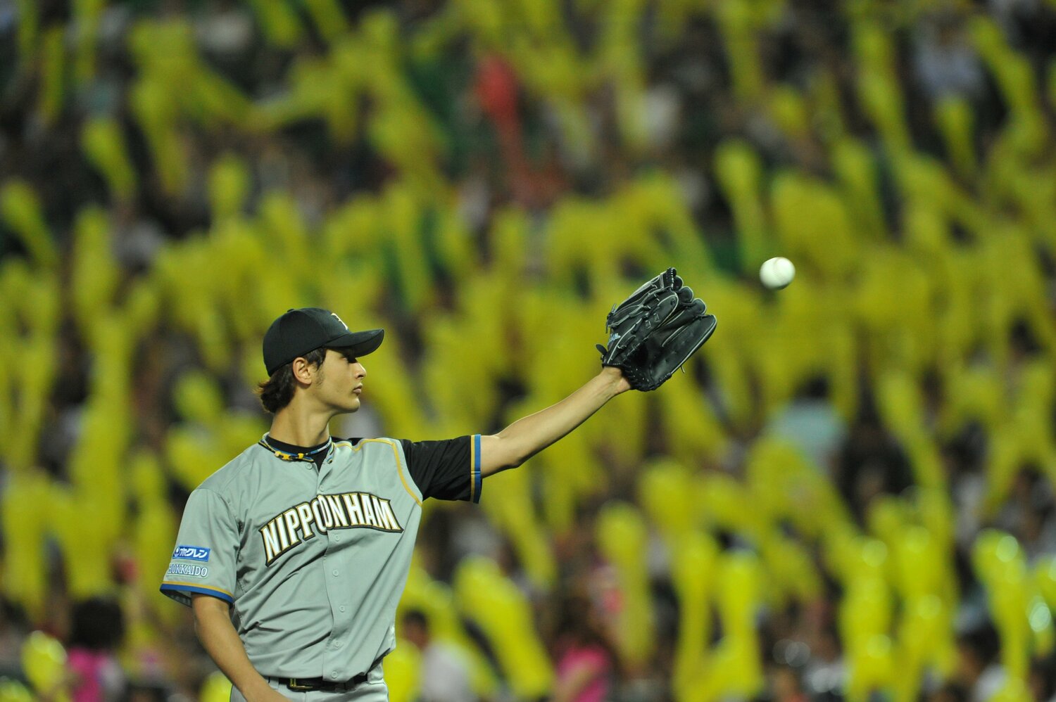 ソフトバンク戦に登板するダルビッシュ有（2010年）。小さい頃から見てきた偉大な先輩のアドバイスをたっぷり吸収した　©︎Hideki Sugiyama