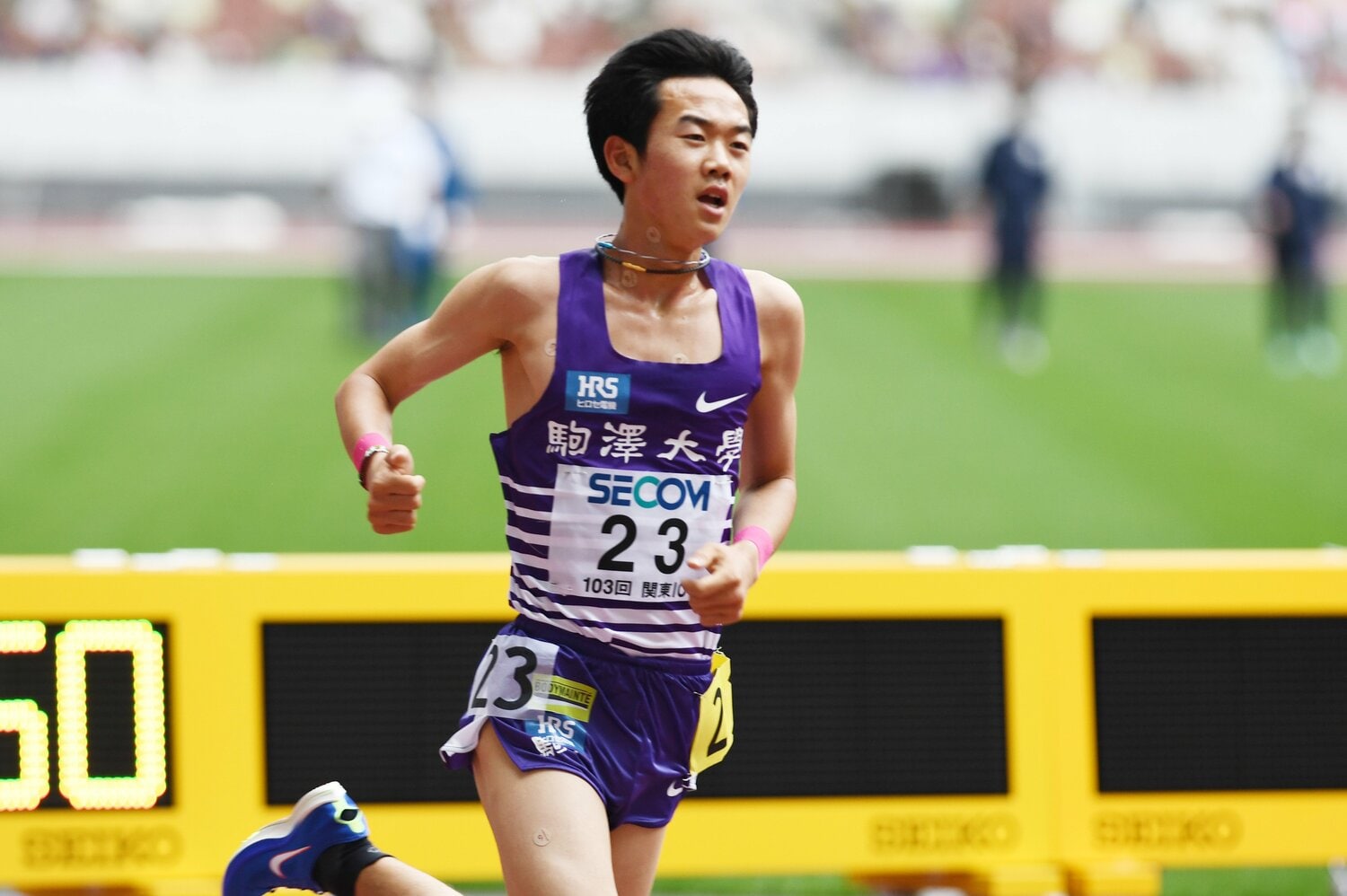 数少ない明るい材料となったルーキー・桑田の好走　©Itaru Chiba/AFLO