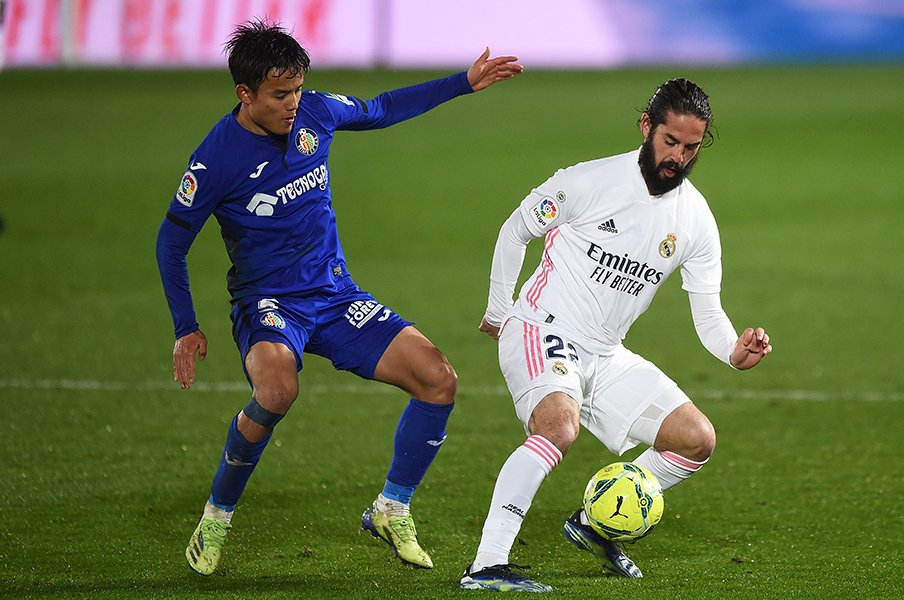 ヘタフェはリーガの中でもフィジカルバトルが重視されるクラブとして知られている　©Getty Images