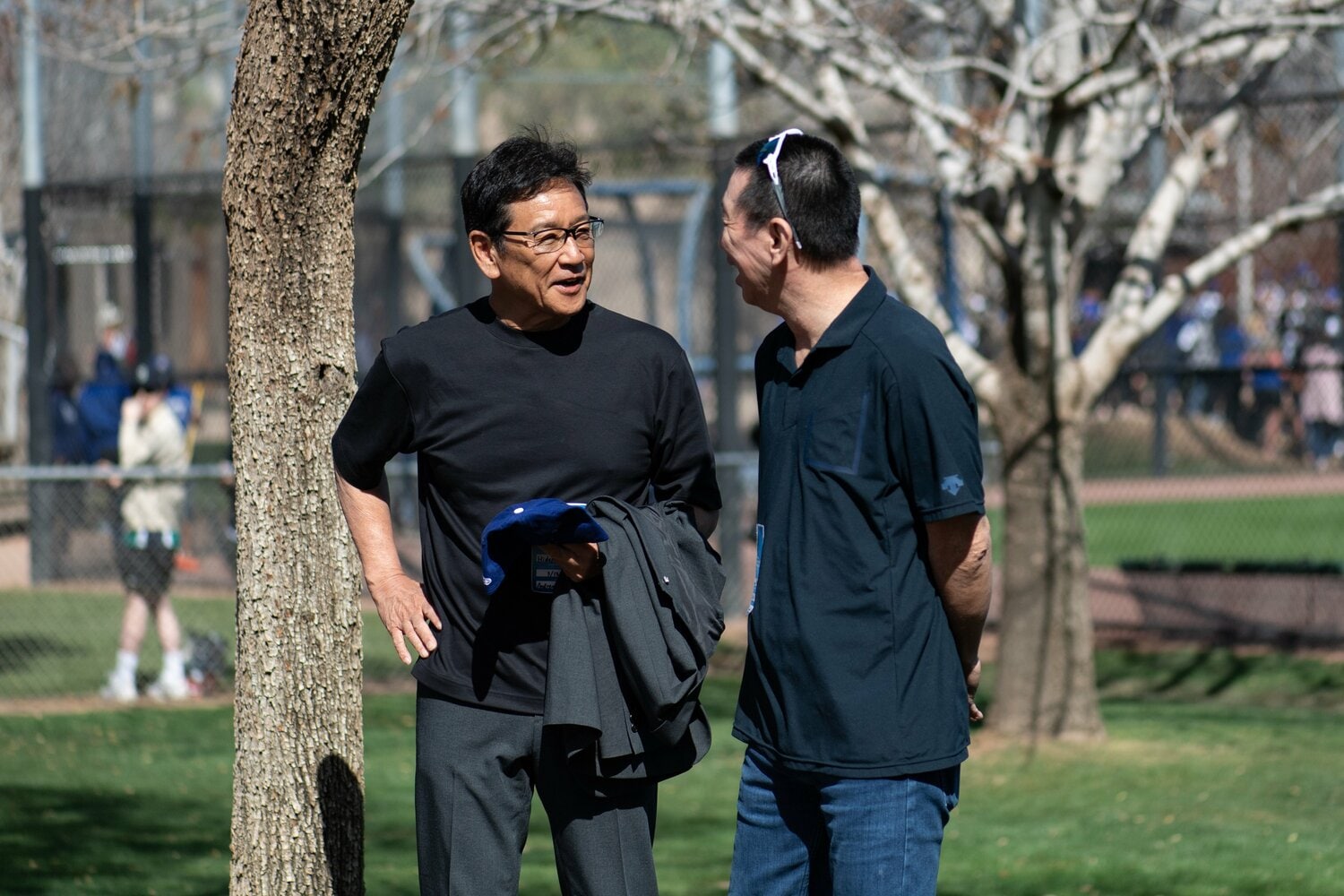 アメリカに視察に訪れた栗山氏 ©Nanae Suzuki