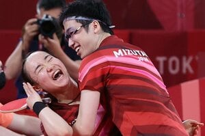 【話題】元相棒の本音「悔しいけど、美誠は水谷さんと組んだ方がいい」なぜ伊藤美誠20歳と水谷隼32歳は相性抜群なのか