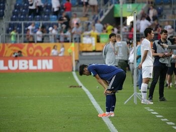 U-20W杯日韓戦で悔やまれるミス。菅原由勢は、必ず壁を越えられる！＜Number Web＞ photograph by JFA/AFLO
