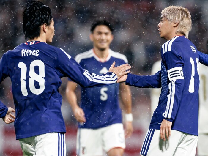 日本代表じつは潜む懸念…“伊東純也33歳・上田綺世28歳・鎌田大地30歳の次”は誰か問題「自分たちは負けないように」序列差に割って入る有望株は？＜Number Web＞ photograph by Kiichi Matsumoto