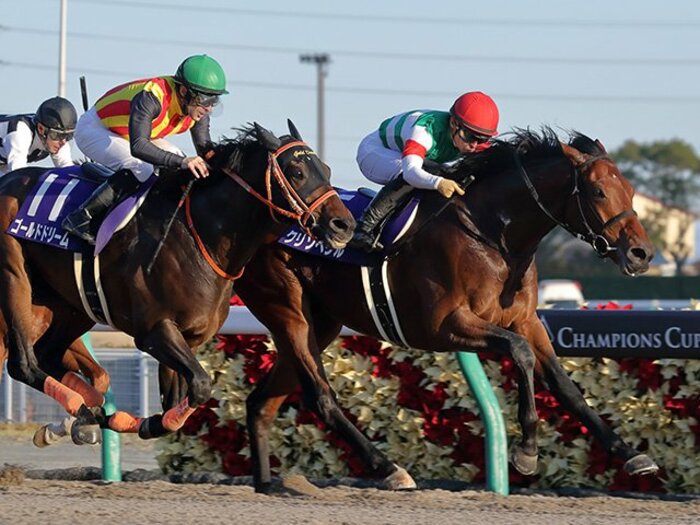 クリソベリルが無傷の6連勝で戴冠。チャンピオンズカップ直線の大迫力。＜Number Web＞ photograph by Yuji Takahashi
