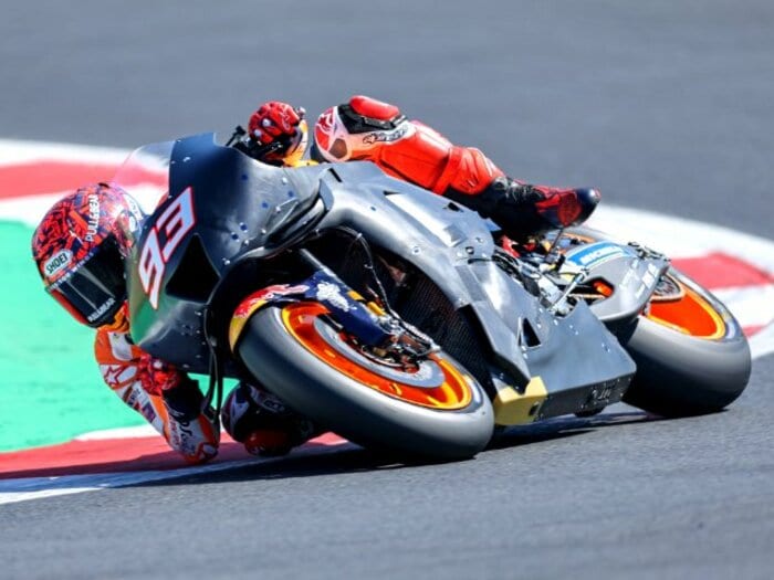 《MotoGP王者の帰還》ホンダ勢トップタイムで再始動! マルク・マルケスがいきなり本気のテストで見せた凄みとは<Number Web> photograph by Satoshi Endo