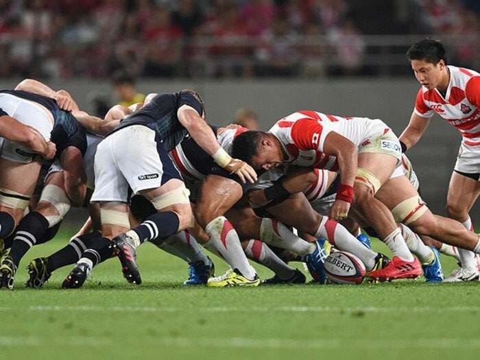 要領よく勝利を掴んだスコットランド。ラグビー日本代表に欠けていたもの。＜Number Web＞ photograph by AFLO SPORT