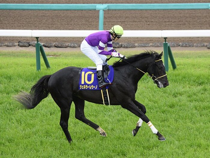 皐月賞で好走のジェネラーレウーノ。驚異の粘りを生む圧倒的ポテンシャル。＜Number Web＞ photograph by Keiji Ishikawa