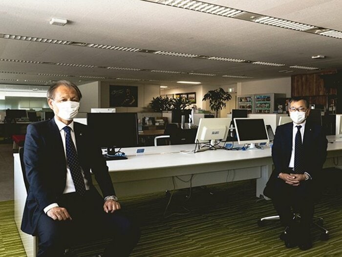 村井満&原博実・緊急インタビュー。Jリーグvs新型コロナ、決断の真相。<Number Web> photograph by Kiichi Matsumoto