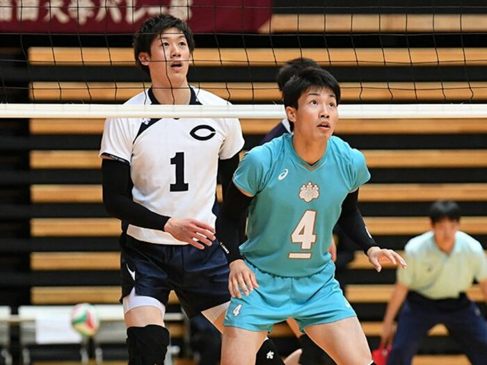 石川祐希の中央大をついに倒して。筑波大セッター・中根聡太の執念。<Number Web> photograph by Kiyoshi Sakamoto