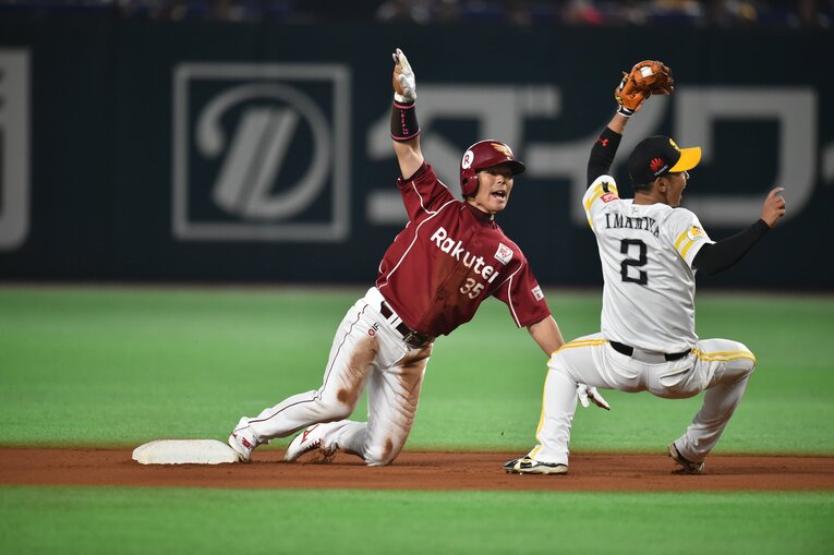 2016年から定位置の座を獲得した島内宏明　©Hideki Sugiyama