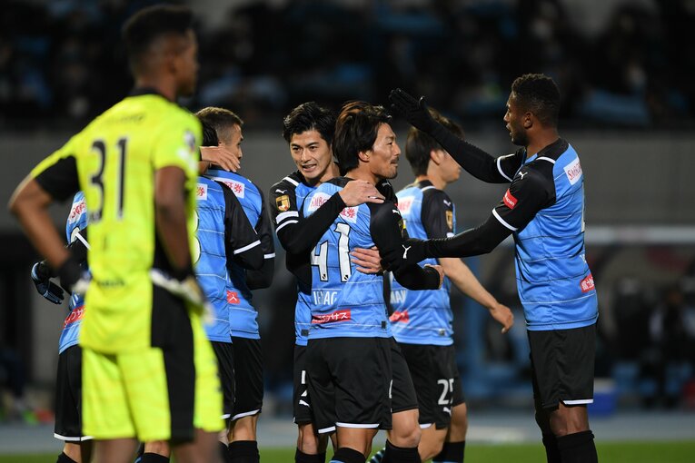 2019年のJ1王者マリノスに完勝した©Getty Images