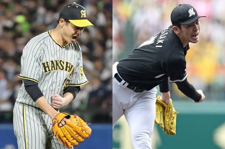 抜群の安定感を見せる大竹耕太郎と佐々木朗希。ただ6月5日終了時点では防御率ランキングに彼らの名前はない ／ photograph by JIJI PRESS