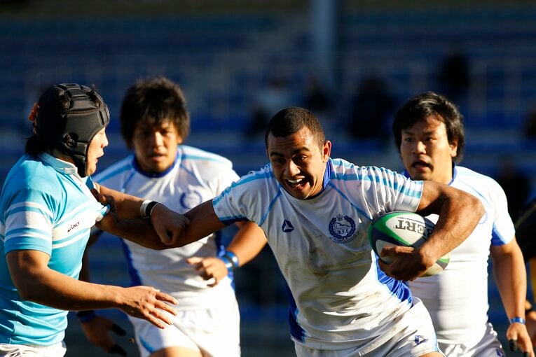 大学選手権、東海大3年のリーチマイケル　©︎Tamon Matsuzono
